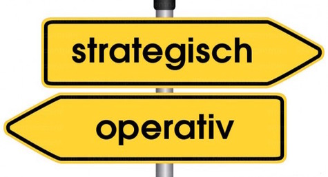 strategic vs. operative - Programme vs. Project